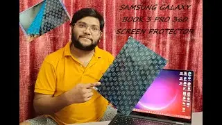 SAMSUNG GALAXY BOOK 3 PRO360 SCREEN GUARD INSTALLATION #laptop #screen #galaxy #samsung #tech #crazy