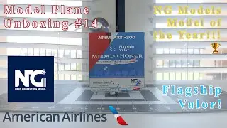 NG's Model of the Year!!!| NG Models| American Airbus A321 Flagship Valor| Model Plane Unboxing #14