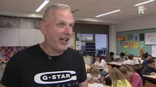 Meester Wim van de Van Brienenoordschool in Oud-IJsselmonde gaat met pensioen