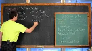 Integration by Parts 2 Times 2 Examples Calculus 2 BC