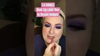 LA Colors Dual Lip Liner In Dreamy Delights Review (SOO Pretty) #lacolorscosmetics #dollartree