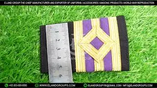Merchant Navy Epaulette Wholesale, 3rd Engineer Merchant Navy Sliders Merchant navy marine epaulette