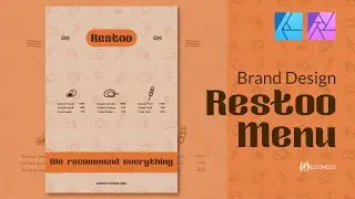 Membuat Flyer Menu Makanan - Tutorial Affinity Designer [Indonesia]