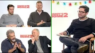 Entrevista a Will Ferrell, Mark Wahlberg, Mel Gibson y John Lithgow - Daddy's Home 2 // gwabir