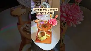 Vintage Mid Century Modern Decor and Aesthetic for Romanticizing Your Life