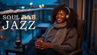 Snowy Evening Winter Smooth Jazz Soul R&B ❄️ Relaxing Jazz Mood #497
