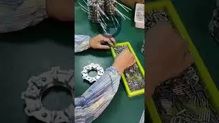 Assembling GT1749V Turbine model Nozzle Ring Geometry VNT