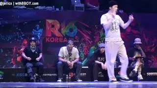 Hoan(w) vs K-Min | Popping Side TOP8-2 | R16 Korea 2012