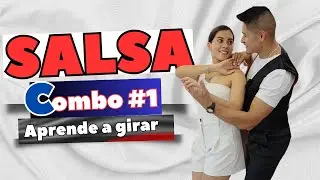 ¡Aprende a girar! SALSA combo No 1.