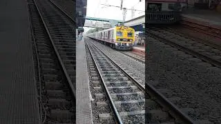 The morning train ft 5:30 #emu #newtrain #emu_local #alstom