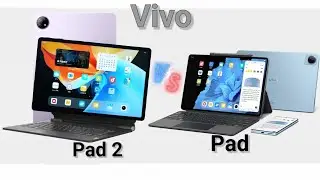 Vivo Pad 2 vs Vivo Pad | With Mediatek Dimensity 9000 Soc, Dual Camera & OriginOS 3 HD #VivoPad2