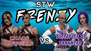 STW FRENZY: THE DISCIPLES OF DARKNESS VS THE CHAOS COWGIRLS (WWE2K25) #WWE2K25