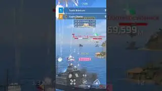 #modernwarships USS Port Royal Vs RF Admiral Nakimov