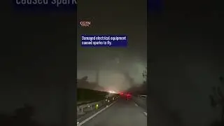 Strong tornado hits China's Guangzhou