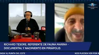 Richard Tesore, referente de SOS Fauna Marina