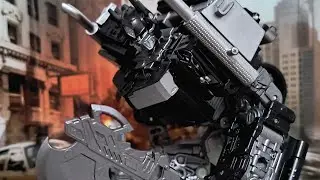 super Commander mhm-01 B N&ecirc;mesis Prime concept #transformers  #stopmotion