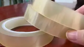 China Factory Green Pet Silicone Polyester Brand Tape Adhesive Film Green Pet Polyester Tape