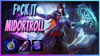FYI I'M ALSO CRACKED IN THE MIDLANE -  Smite S8 Morgan Le Fay Mid (GM Ranked)