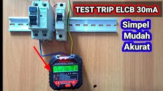 Cara test RCCB/ELCB socket plug 30mA masih dalam keadaan baik ❗️HABOTEST HT107D SOCKET TESTER ‼️