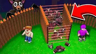 Constru&iacute; la BASE Mas SEGURA de 99 Noches en el Bosque con SilvioGamer