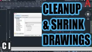 6 команд AutoCAD для очистки чертежей и уменьшения размера файла .DWG!