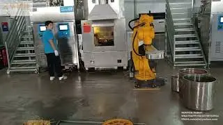 ARES Robot Factory Application Elevator wheel loading and unloading