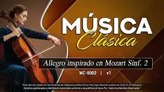 M&Uacute;SICA CL&Aacute;SICA | Allegro inspirado en Mozart (Sinf. 2) | MC-0002 v1 | Carlos Ali