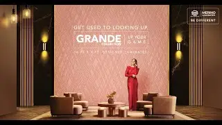 Grande Collection by Merino Laminates | 10ft High Designer Laminates | Up Your Game #merinolaminates