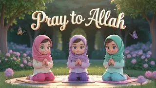 Pray to Allah - Islamic nursery rhymes - Islamic learning poem - Islamic nasheed BISMILLAH for kids
