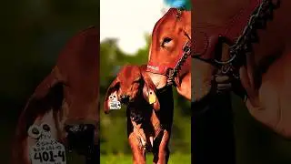 BRAHMAN MOTHER AND BRAHMAN BABY 🐂 | BRAHMAN BREED | S4SIDDIQUE #shorts #ytshorts #cow #trending