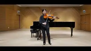 J. S. Bach Cello Suite No. 3 in C Major BWV 1009, Prelude (Arranged for Solo Viola) - Irene Lim