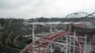 Tig'rr Coaster Front Seat on-ride POV Indiana Beach