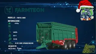 CALENDARIO DELL'AVVENTO - TEST MOD - FARMING SIMULATOR 25 - FARMTECH FORTIS 3000