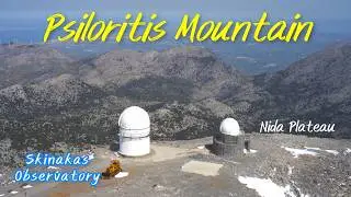 Psiloritis Mountain, Nida Plateau & Skinakas Observatory &ndash; Crete, Greece  4K Cinematic Aerial Video