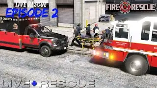 LIVE RESCUE :FR S1 #2 | Fire Rescue | Engine 3 |GTA 5 Mod Lspdfr | #lspdfr #Georgia_state_roleplay26