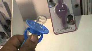 Paciplay  BPA free  All in ONe rubber  teether , paci holder and toy