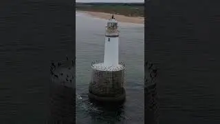 Rattray Head Lighthouse #aberdeenshire #shorts #scotland