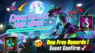 New Free Rewards Event Confirm 😍 | Free Fire New Event | Trouble Night Event Free Fire .