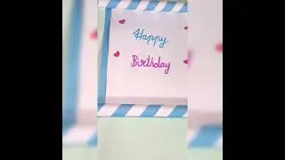 An attractive birthday card design. | Whimsical Craftix | #beautiful #art #beautifulcard #cardart