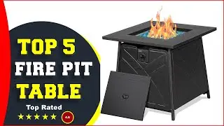 ✅ Top 5: Best Fire Pit Table of 2023
