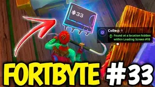 FORTBYTE #33 Found at a Location Hidden within Loading Screen #10 | Fortbyte 33 Location