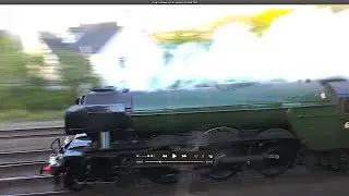 Flying Scotsman locomotive 30 April 2023