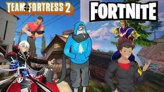 Fintan tires TF2, Warlord fights Vader (Team Fortress 2 and Fortnite)