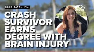 Florida woman who suffered brain injury in 2018 graduates from FAU