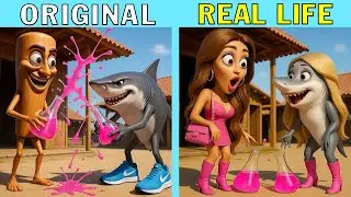 Brainrot memes love transformation | Brainrot Original vs Real life | Brainrot Animation