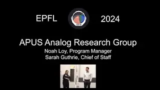 CHASM 2024  : APUS Analog Research Group