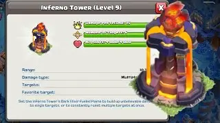 Inferno Tower Maxed | Clash Of Clans | White Magic Gaming