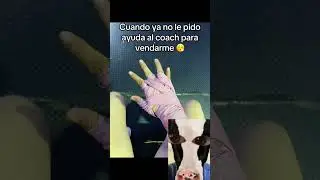 Segun ya sabes vendarte🥊