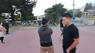 Mujeres jugando Ecuavoley en Carcelén. 5786 - 2025