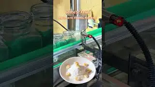 Corn starch square glass bottle fully automatic linear single head powder filling machine